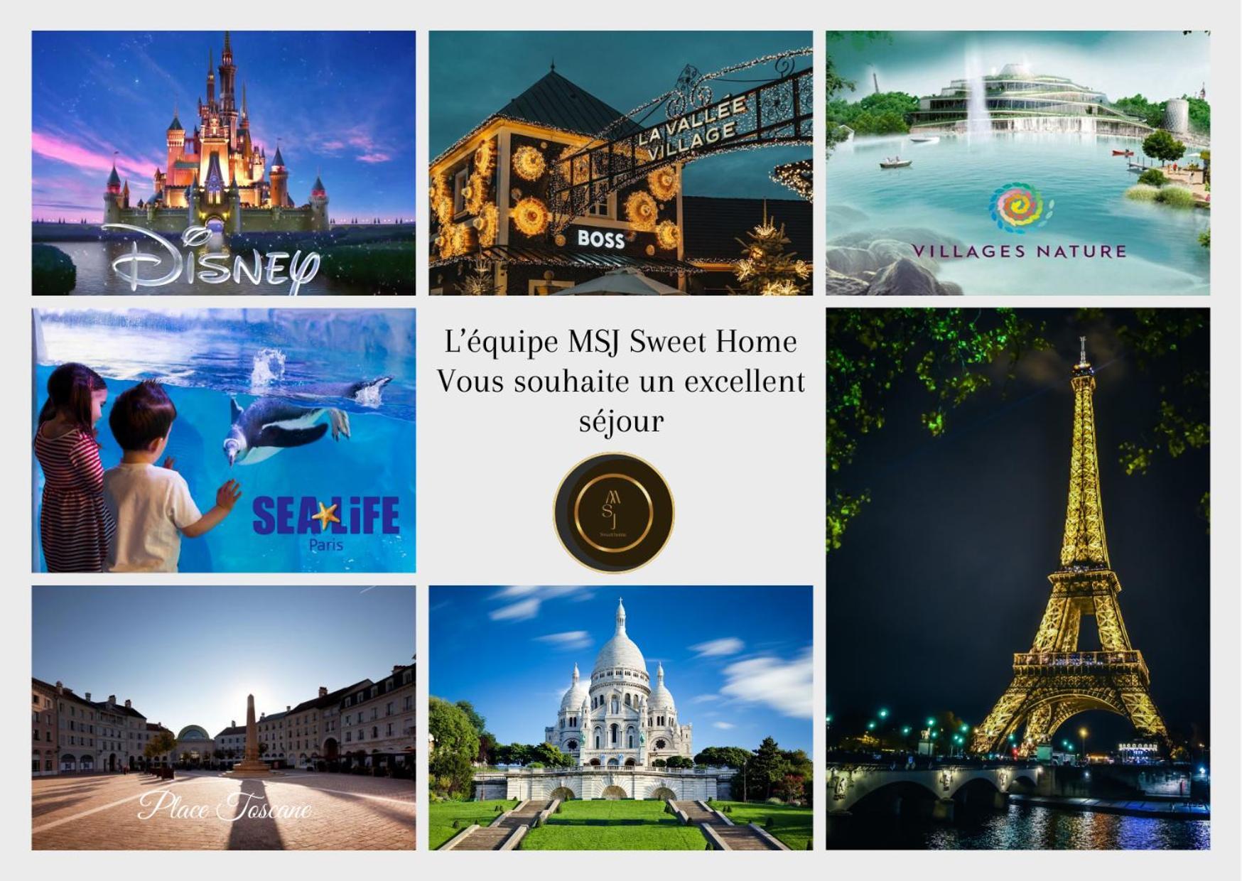 Cosy Appartement - Val D'Europe - Vallee Shopping - Disney Serris Exterior photo